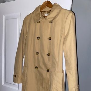 J Crew Factory trench raincoat